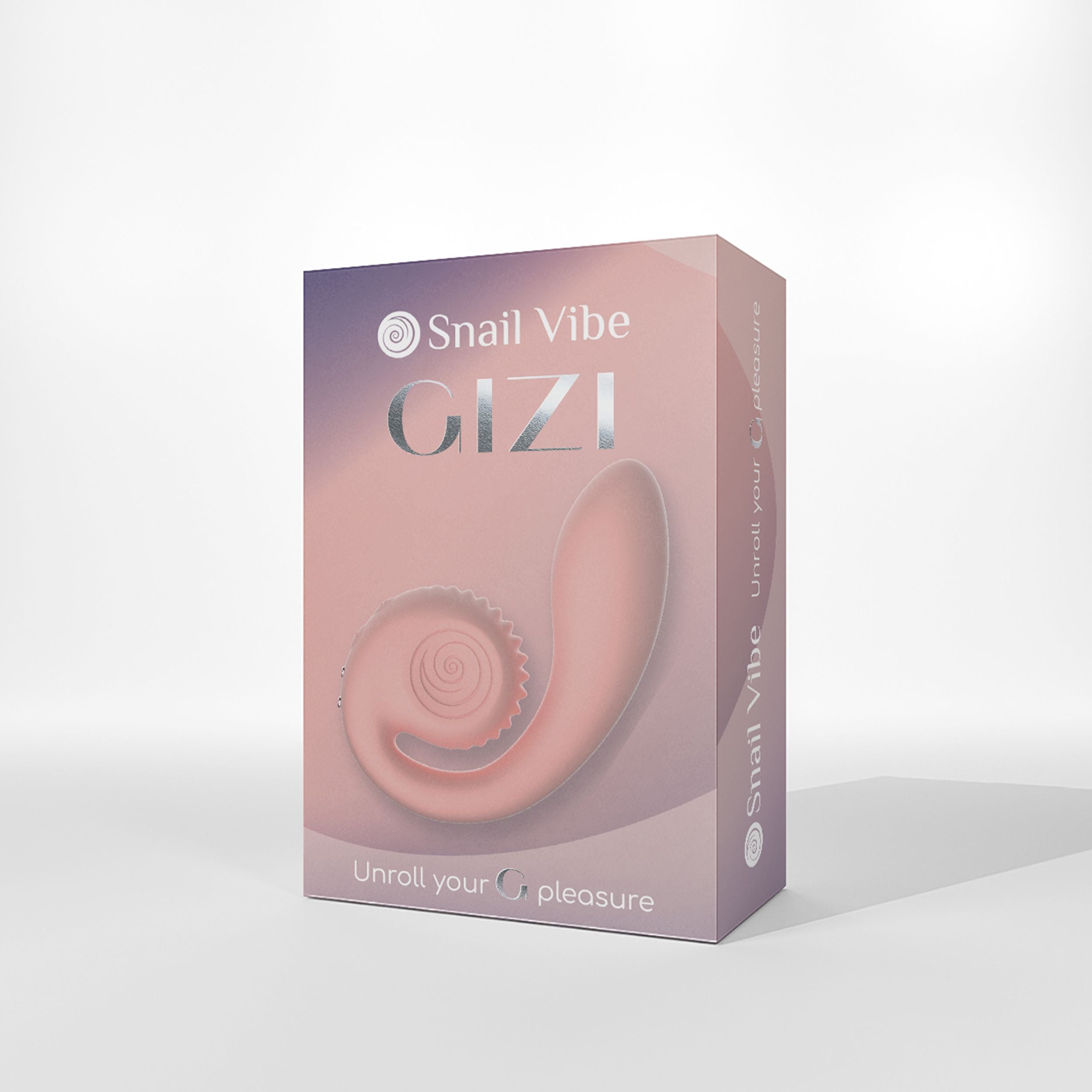 Snail Vibe - Gizi Rabbit Vibrator mit Doppelstimulation - Pfirsich