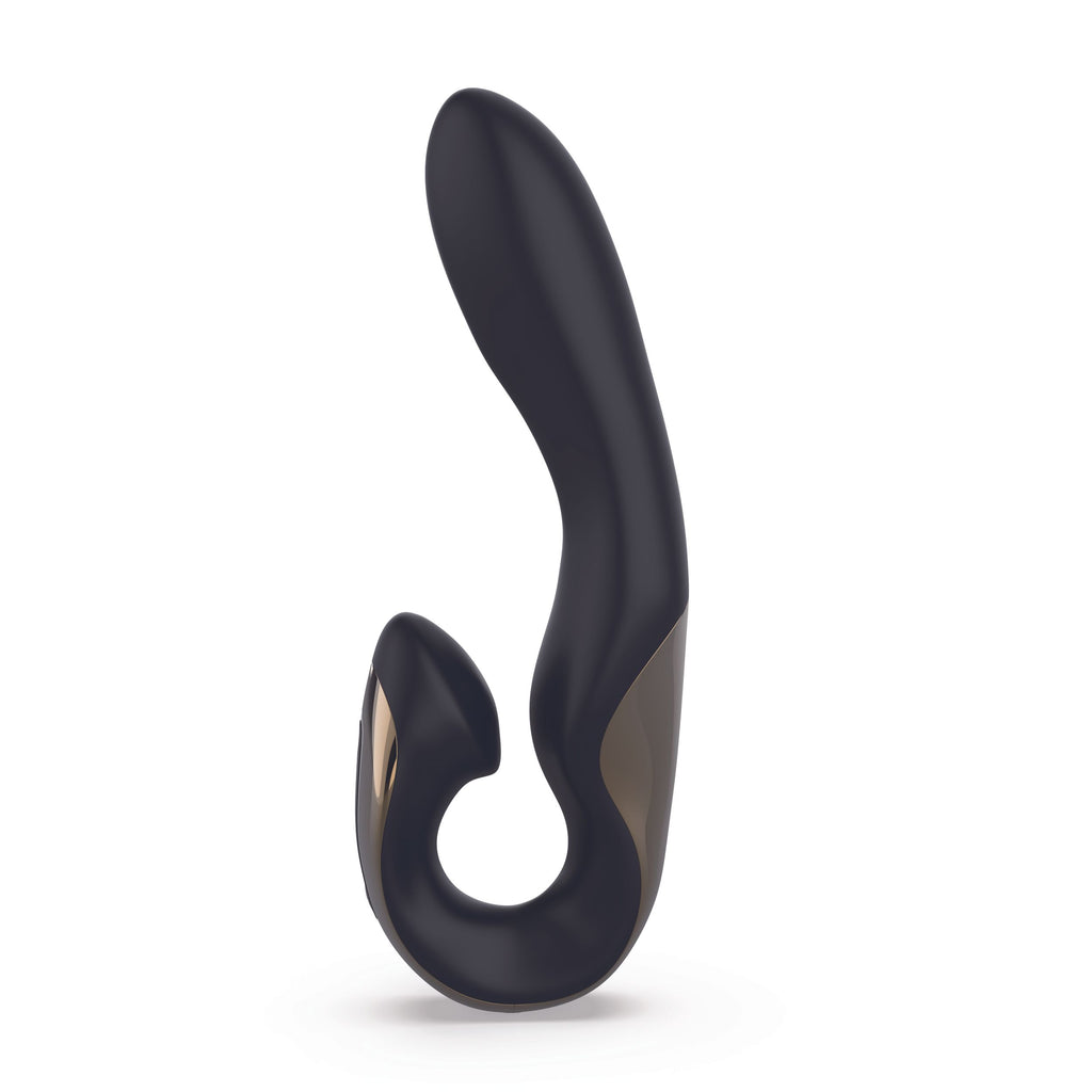 Zini - Roae SE Rabbit-Vibrator mit Dreifach-Stimulation - Schwarz/Gold