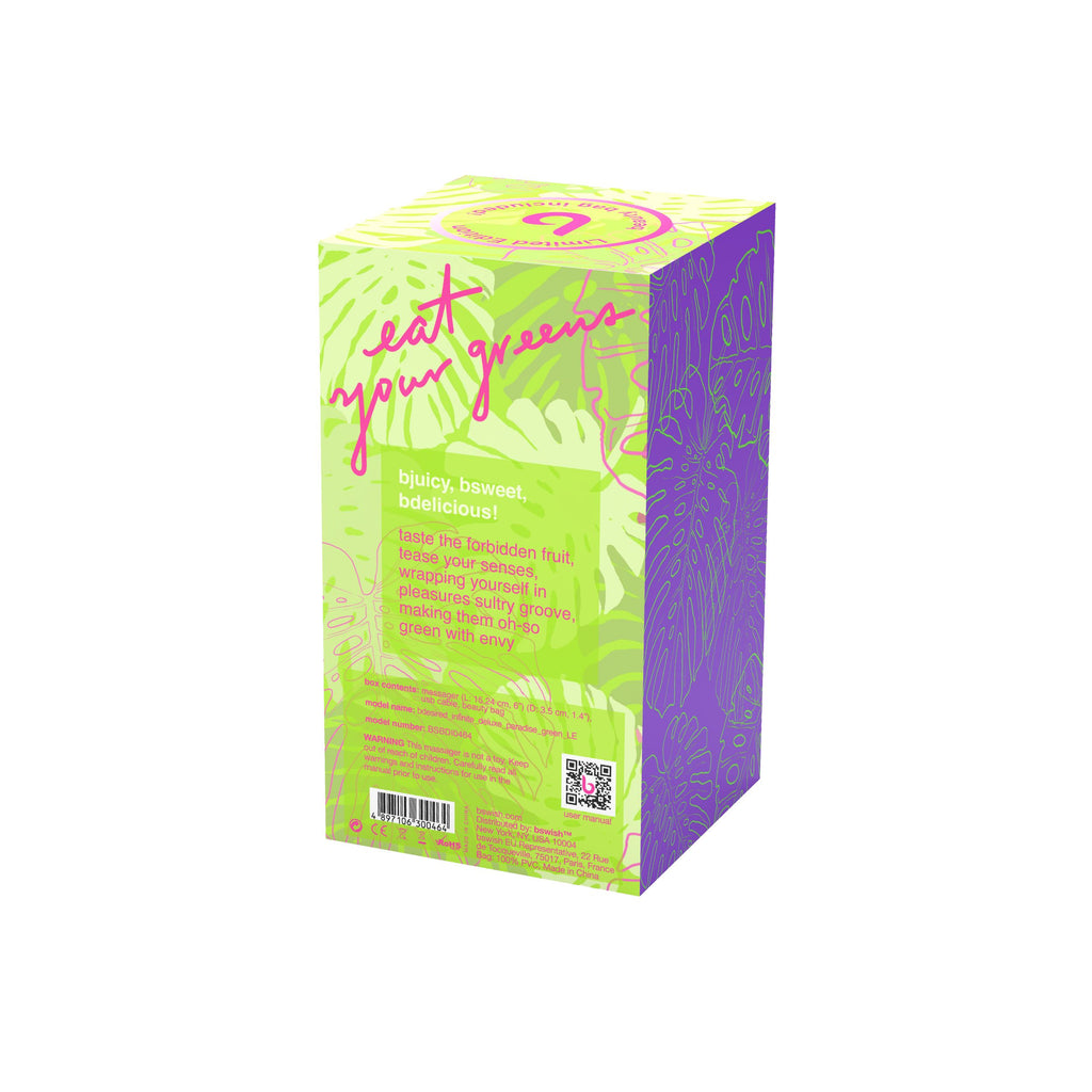 B Swish - Bdesired Infinite Deluxe Beauty Edition Vibrator - Silikon G-Punkt und Klitoris Stimulator