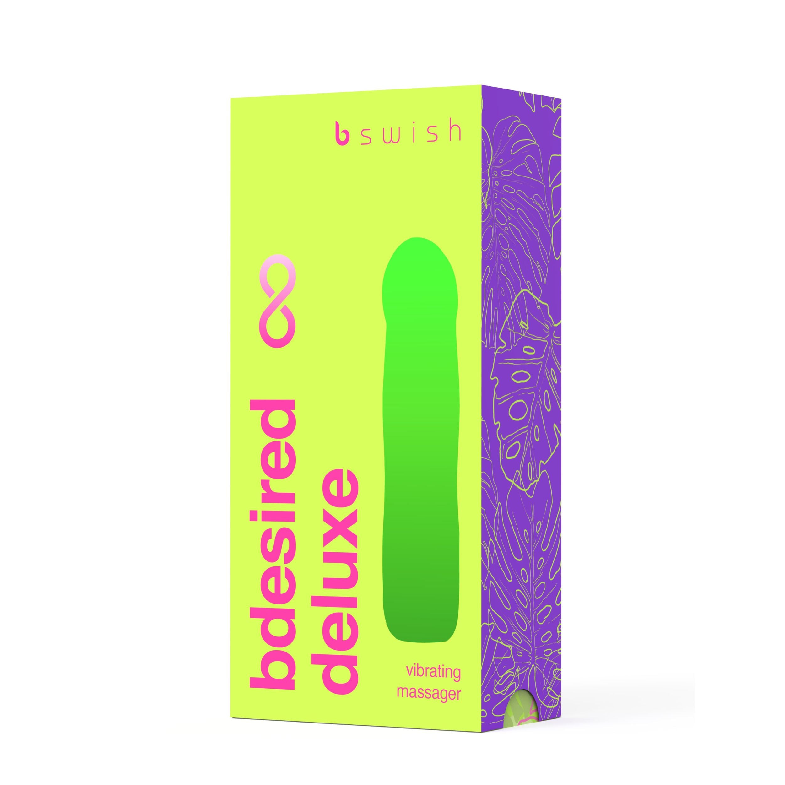 B.Swish - Bdesired Infinite Deluxe Vibrator - Silikon G-Punkt und Klitoris Stimulator