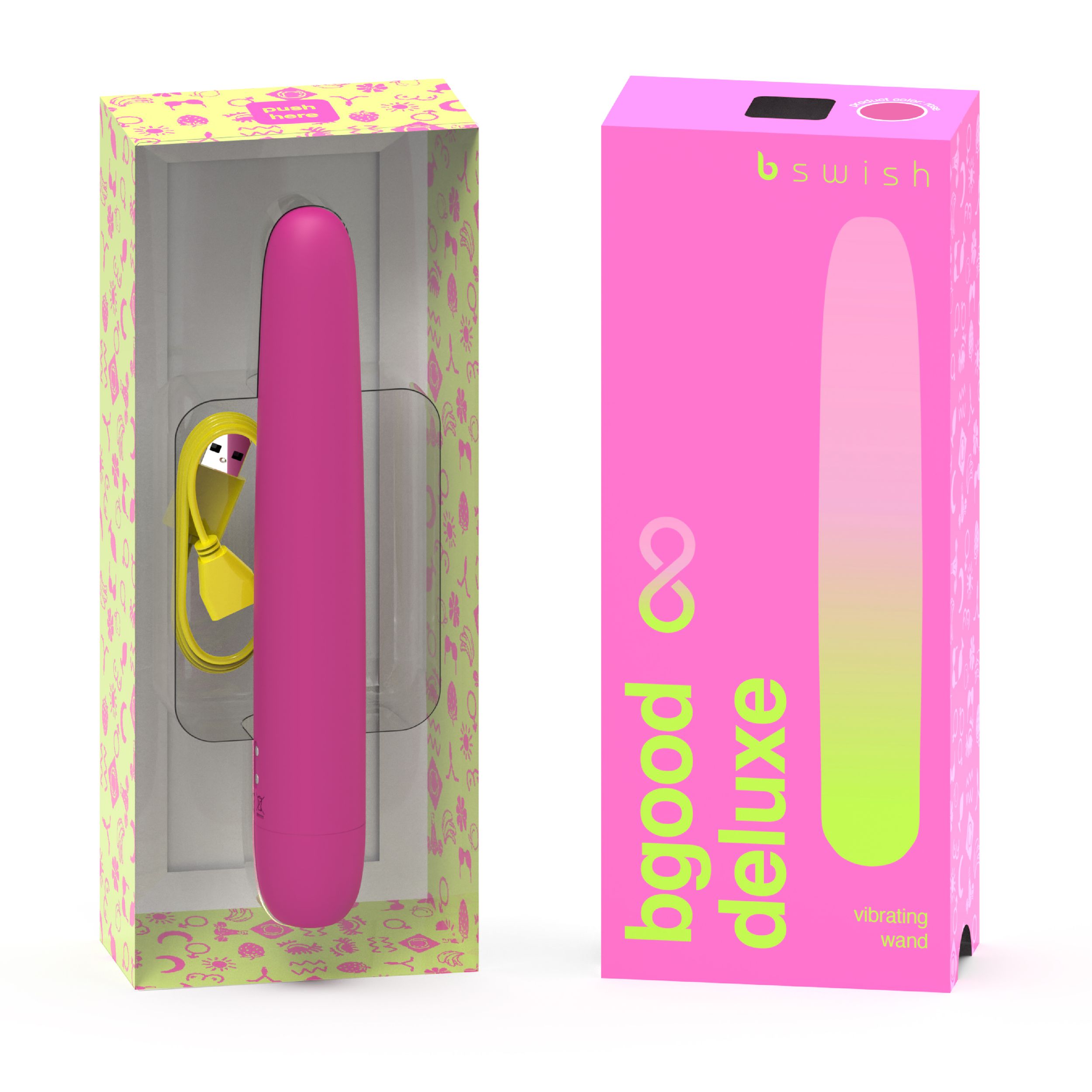 B Swish - Bgood Infinite Deluxe Vibrator - Silikon Wiederaufladbar