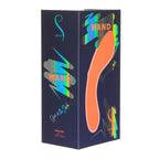Swan - Mini Wand Vibrator Glow in the Dark - Rosa Silikon Wand