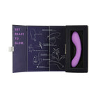 Swan - Mini Wand Vibrator Glow in the Dark - Rosa Silikon Wand
