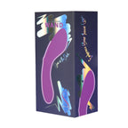 Swan - Mini Wand Vibrator Glow in the Dark - Rosa Silikon Wand