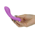 Swan - Mini Wand Vibrator Glow in the Dark - Rosa Silikon Wand