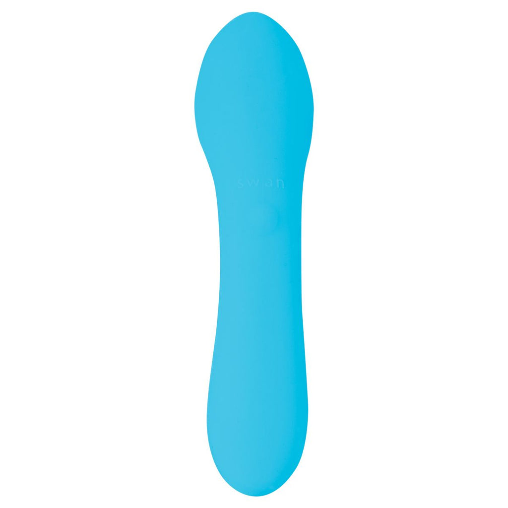 Swan - Mini Wand Vibrator Glow in the Dark - Rosa Silikon Wand