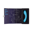 Swan - Mini Wand Vibrator Glow in the Dark - Rosa Silikon Wand