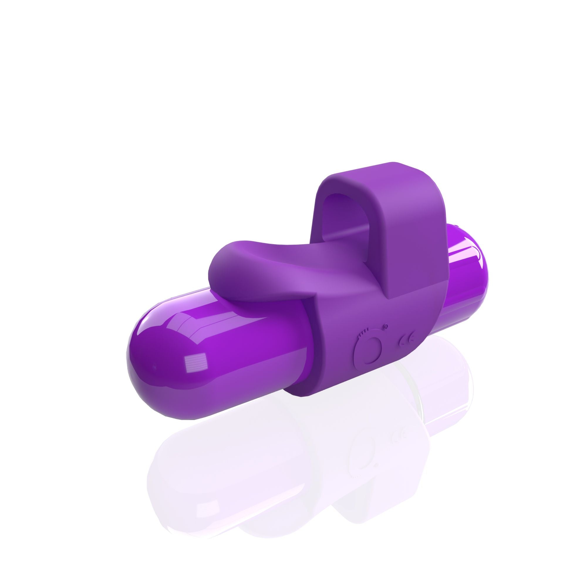 The Screaming O - 4B FingO Slim Fingervibrator - Blau