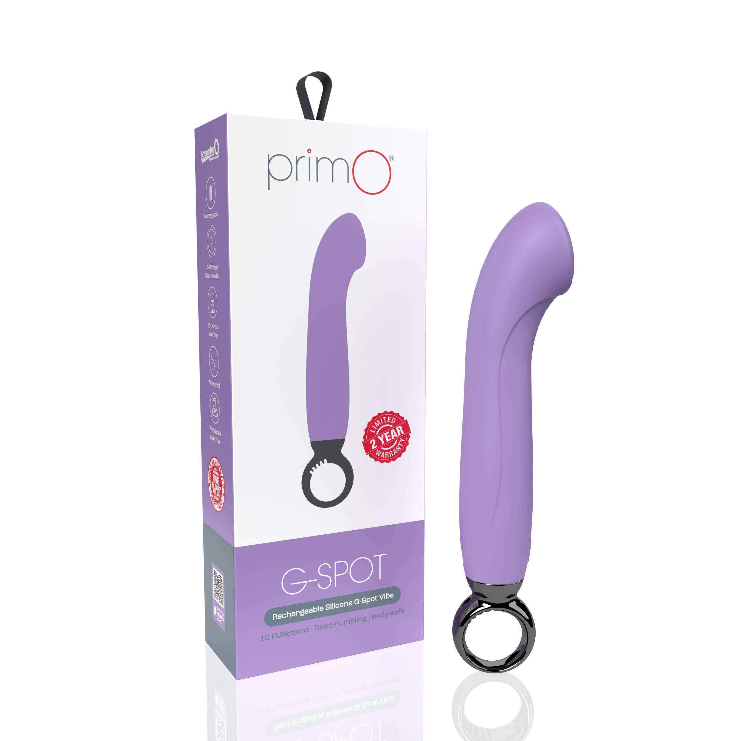 The Screaming O - Primo G-Spot Vibrator Aufladbar - Blueberry