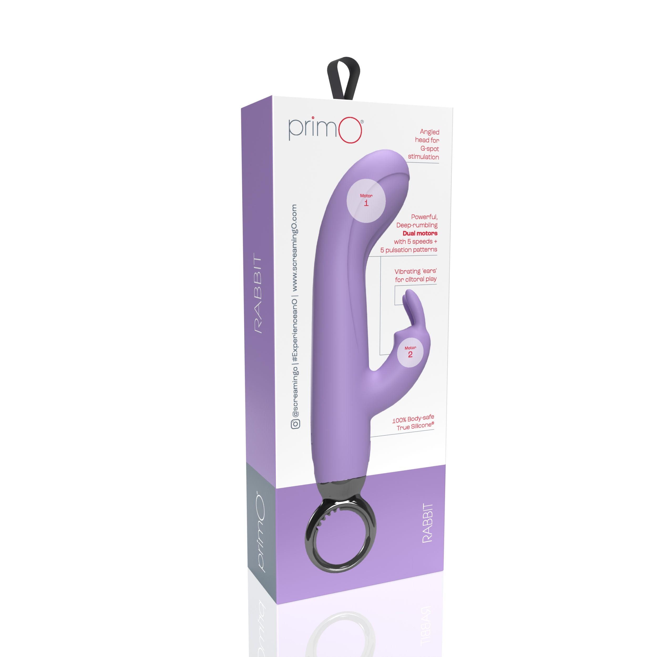 The Screaming O - Primo Rabbit Vibrator - Blau