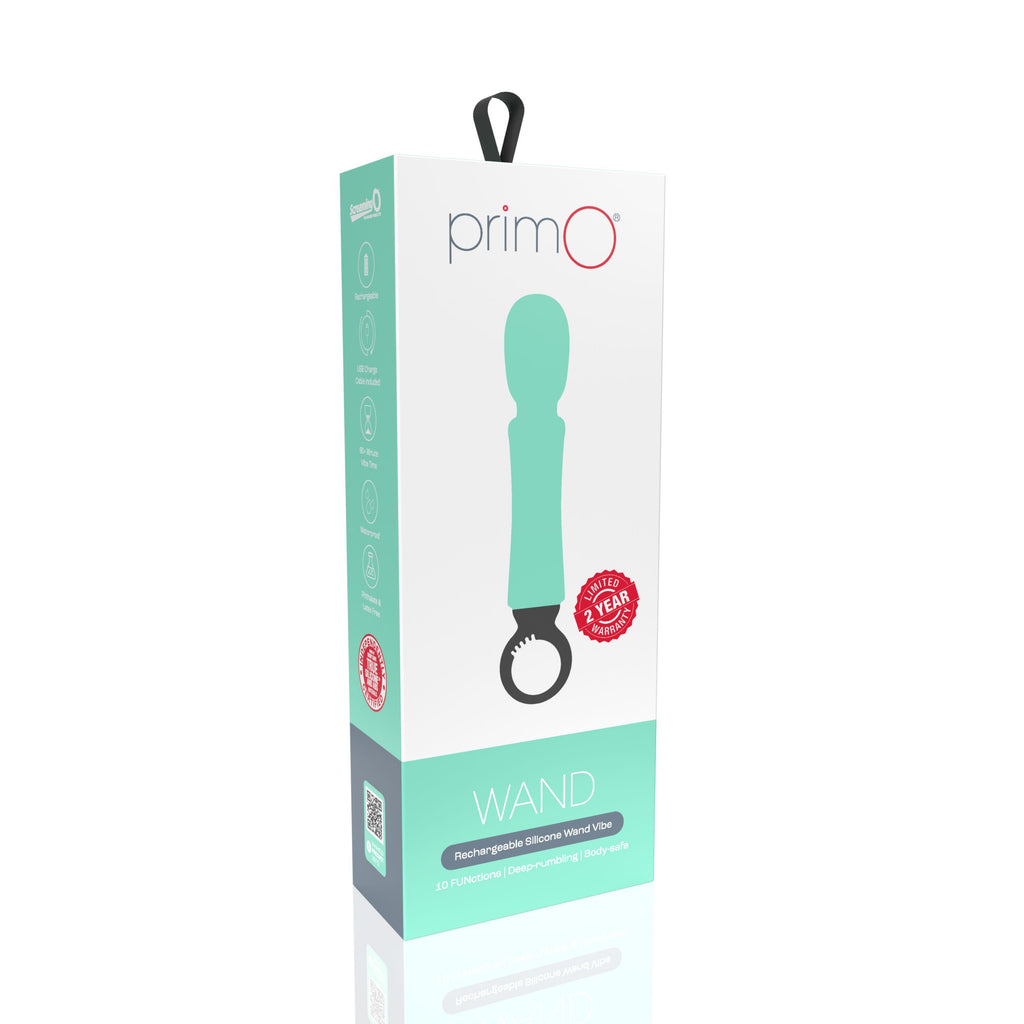 The Screaming O - Primo Wand Vibrator - Kiwi