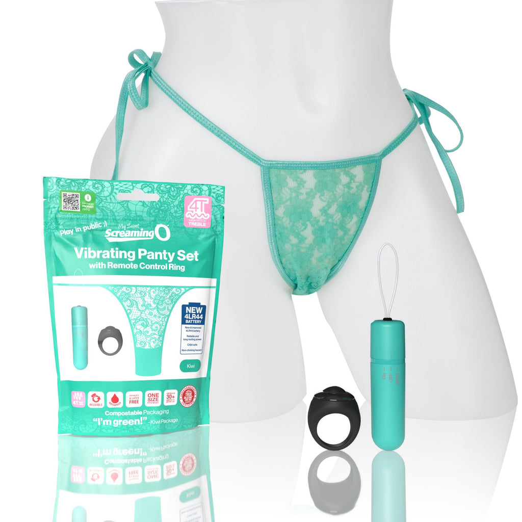 The Screaming O - My Secret 4T Panty Vibe mit Fernbedienung - Schwarz