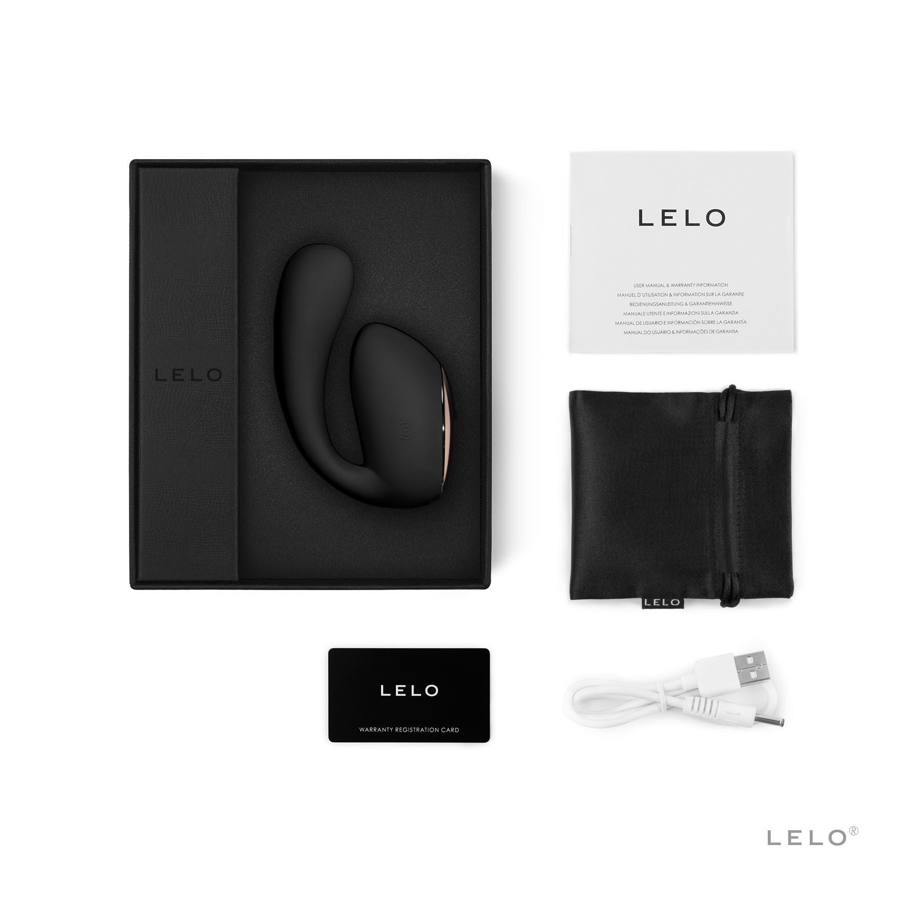 LELO - IDA Wave Dual-Stimulator mit App-Steuerung - Coral Red