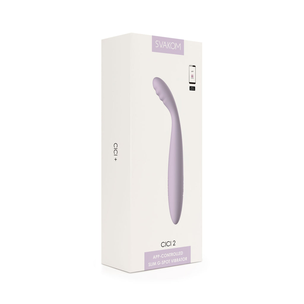 SVAKOM - Cici 2 Flexibler G-Punkt-Vibrator - Lavendel