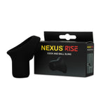 Nexus - RISE Silikon Cock- und Hodenträger - Schwarz