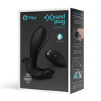 B-Vibe - Expand Plug - Expandierbarer Vibrierender Analplug mit Fernbedienung