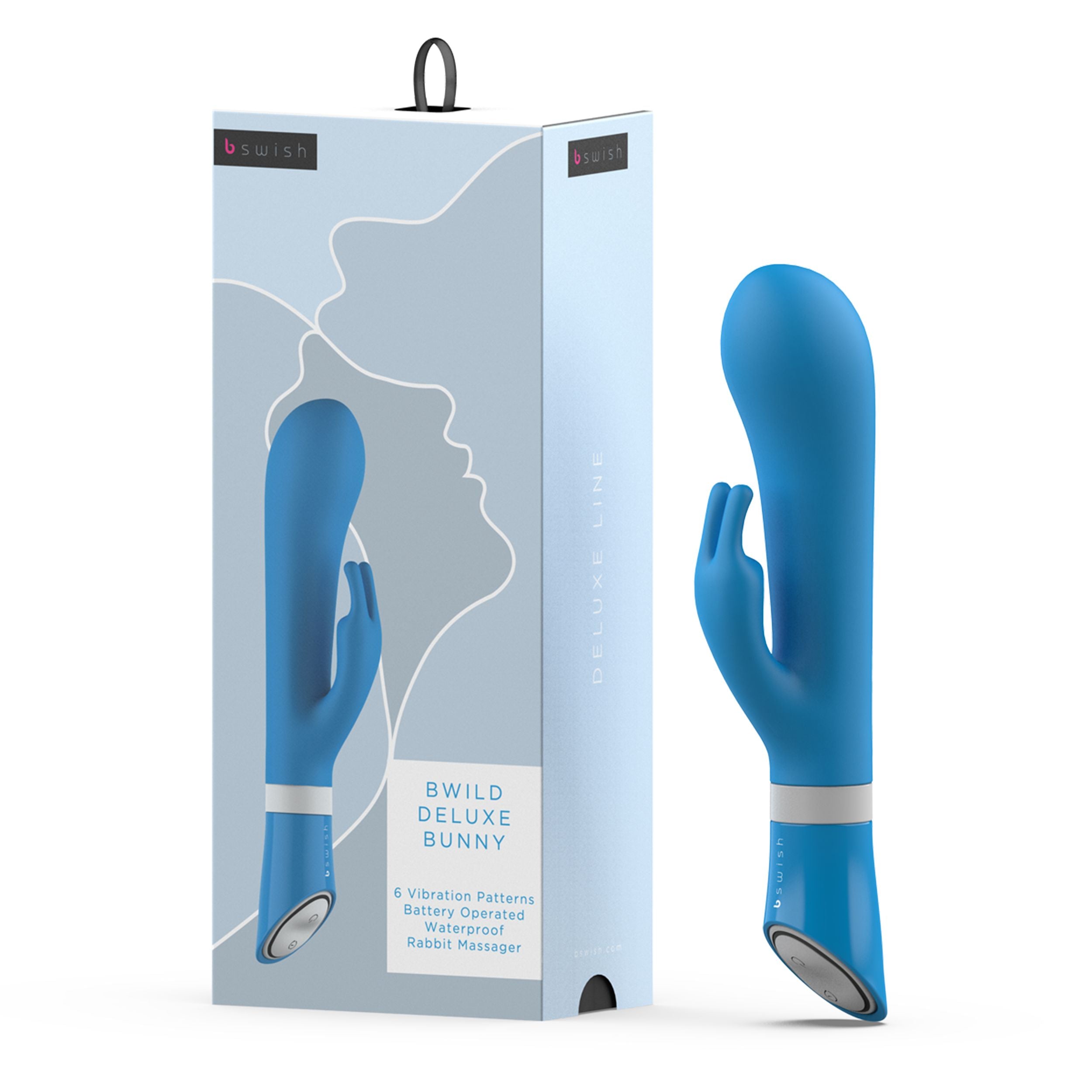 B Swish - bwild Deluxe Bunny Vibrator - Blau