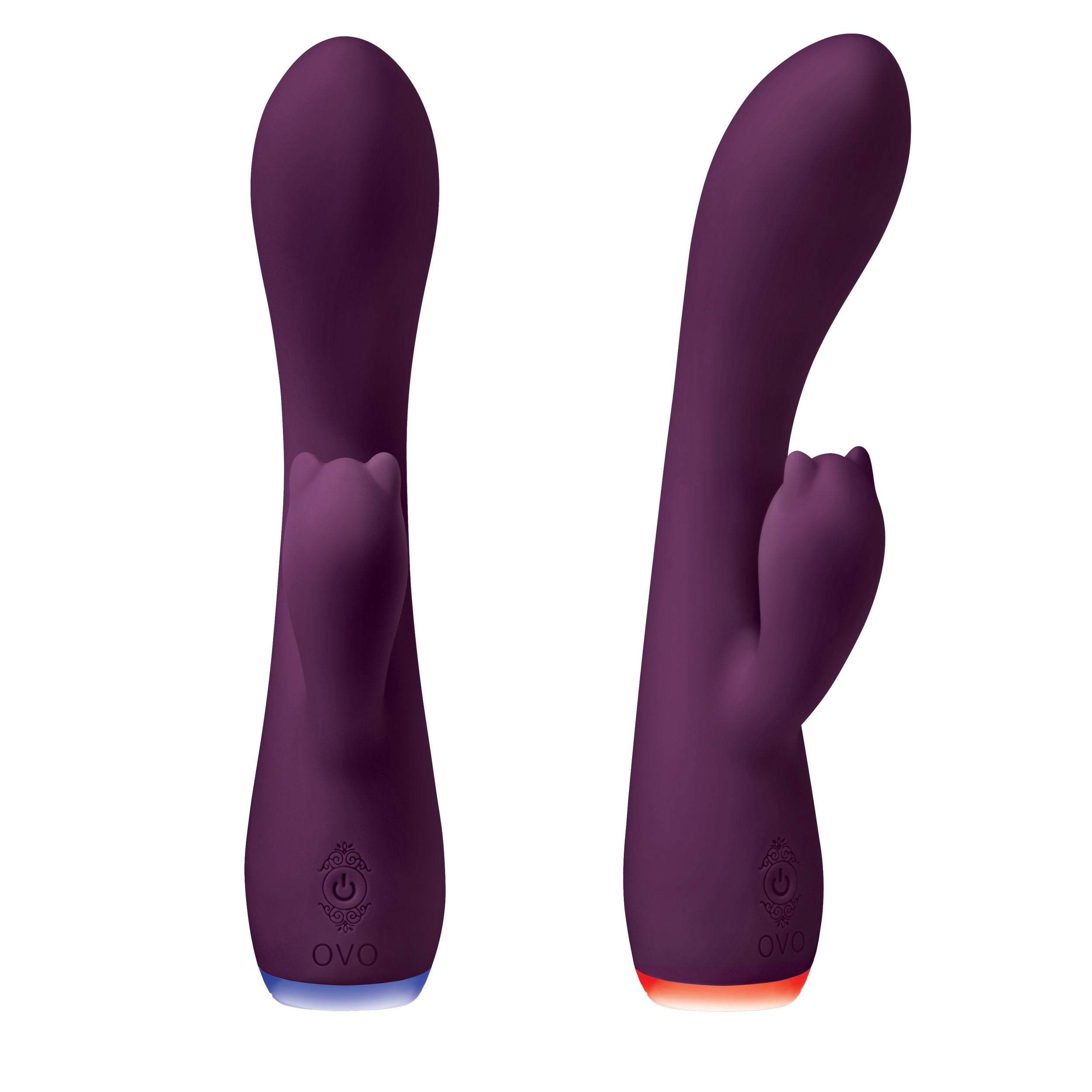 Ovo - Beacon Rabbit Vibrator - Doppelte Stimulation mit LED und G-Spot-Schaft