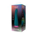 Ovo - Phoebe G-Punkt Vibrator - Intern und Extern - 9 Muster - 7 LED Farben