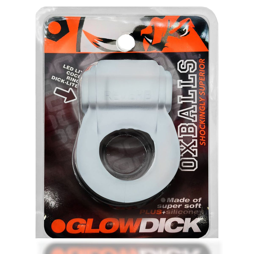 Oxballs - Glowdick Cockring With Led Blue Ice