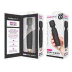 Bodywand - Luxe Mini USB Wand Vibrator - Schwarz mit Roségoldenem Armband