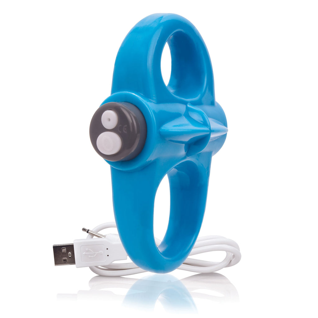 The Screaming O - Charged Yoga Vibe Ring Blue