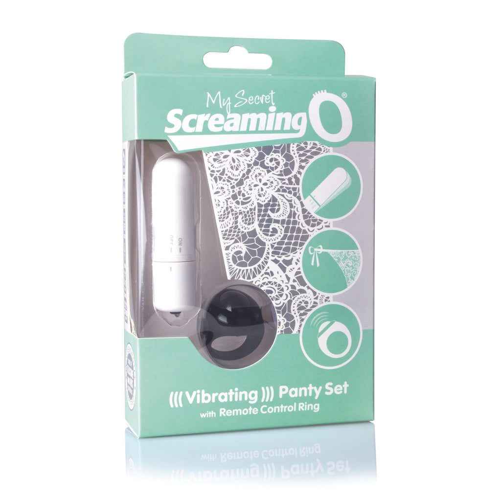 My Secret - Vibrating Panty Set mit Fernbedienung - Schwarz