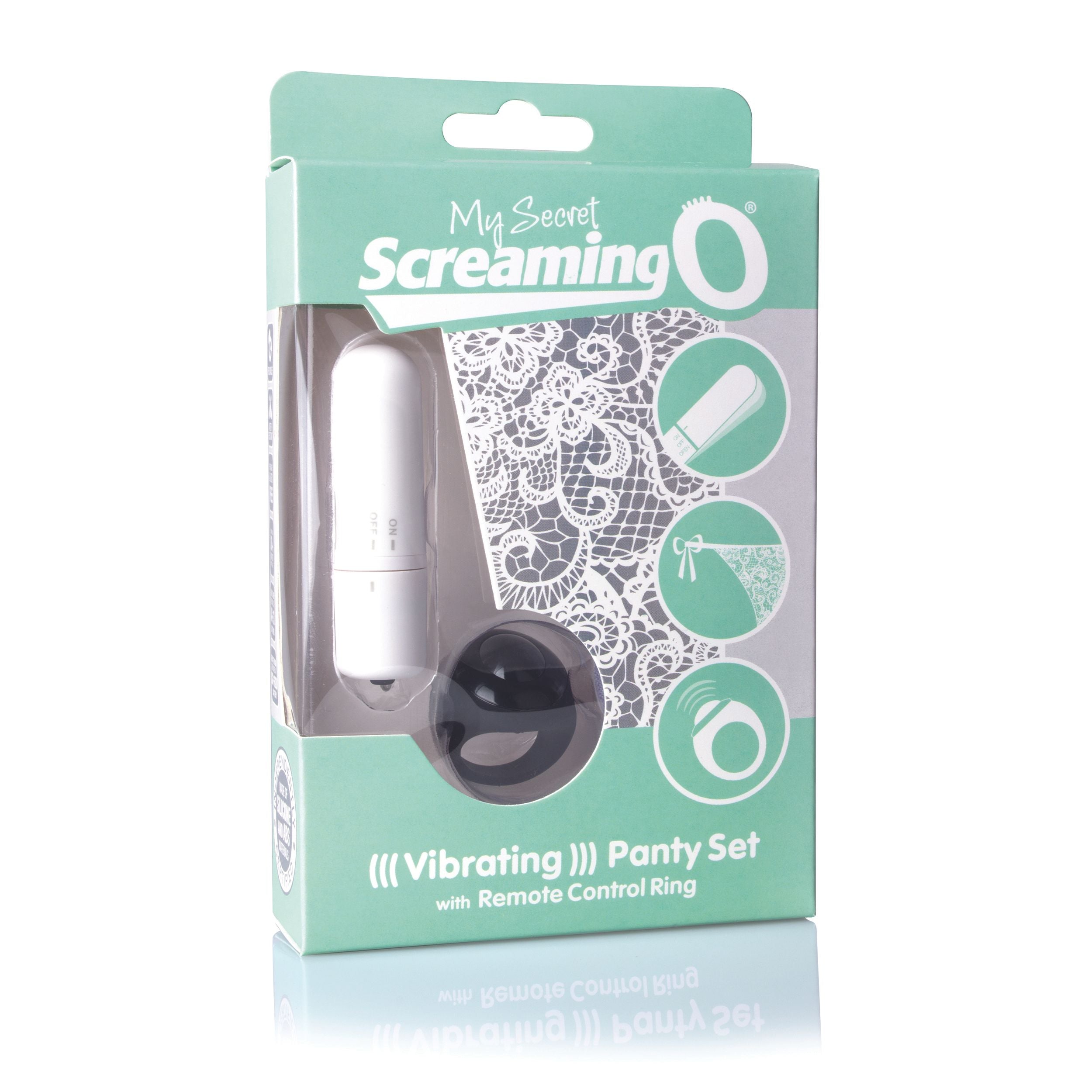 My Secret - Vibrating Panty Set mit Fernbedienung - Schwarz
