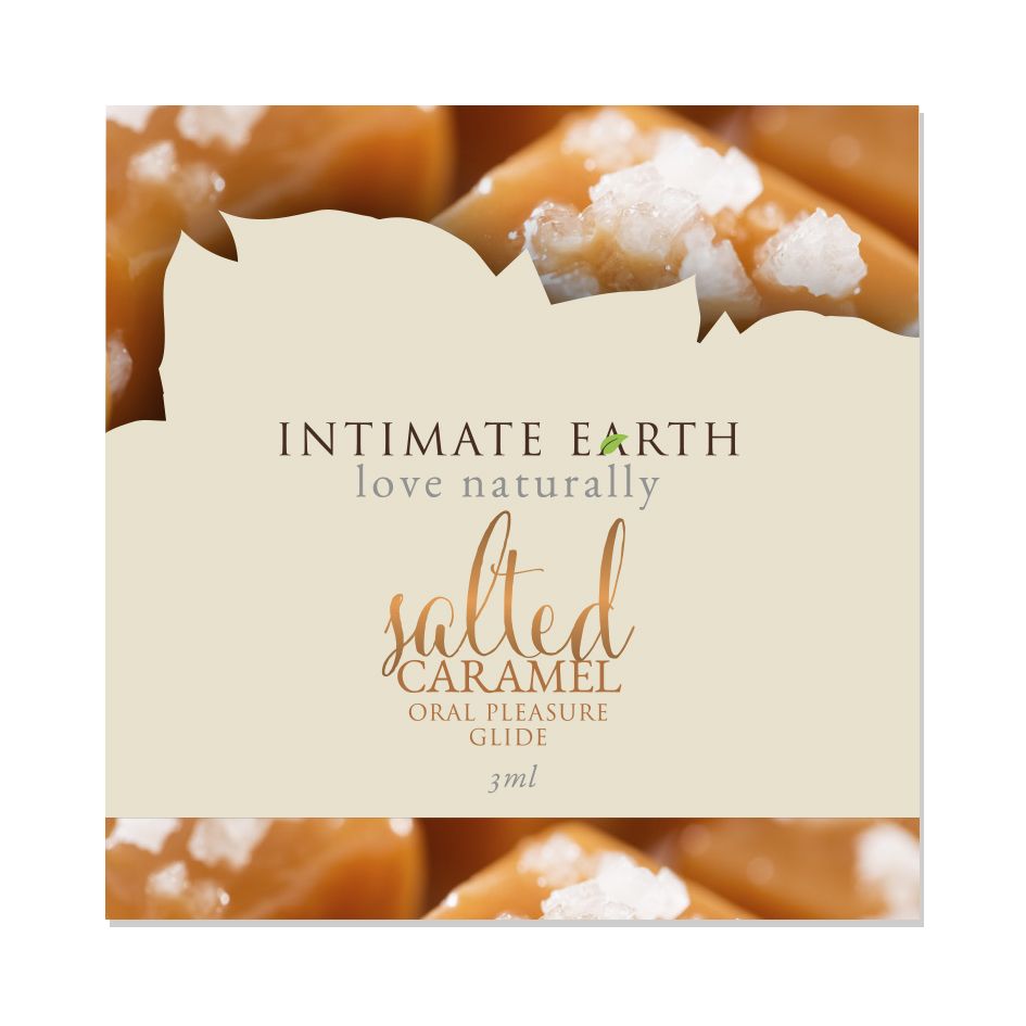 Intimate Earth - Natural Flavors Glide Gesalzenes Karamell Foilbeutel 3 ml