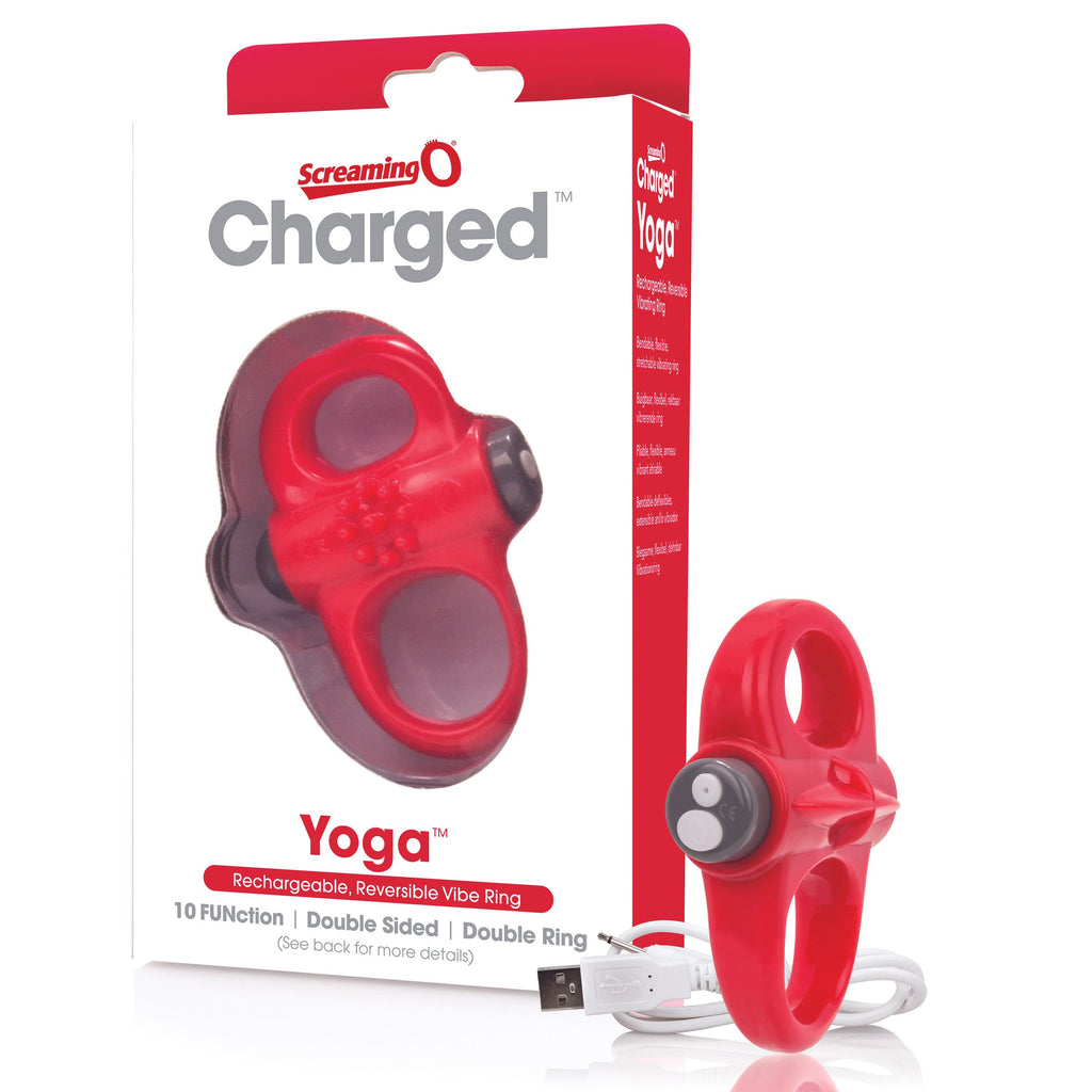 The Screaming O - Charged Yoga Vibe Ring Blue