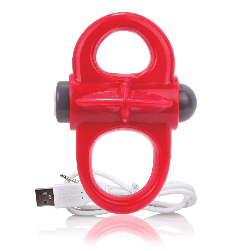 The Screaming O - Charged Yoga Vibe Ring Blue