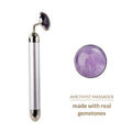La Gemmes - Lay-On Vibrator mit Amethyst Edelstein - 15 cm