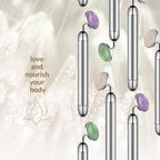 La Gemmes - Lay-On Vibrator mit Amethyst Edelstein - 15 cm