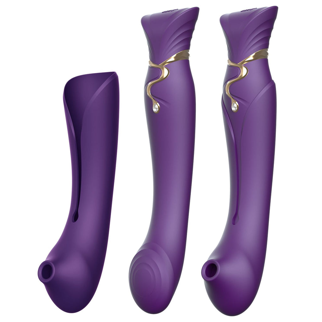Zalo - Queen PulseWave G-Spot Vibrator - Lila