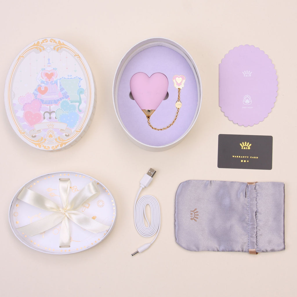 Zalo - Baby Heart Personal Massager - Weiß