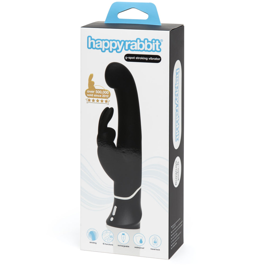 Happy Rabbit - G-Spot Stroker Rabbit Vibrator - Schwarz