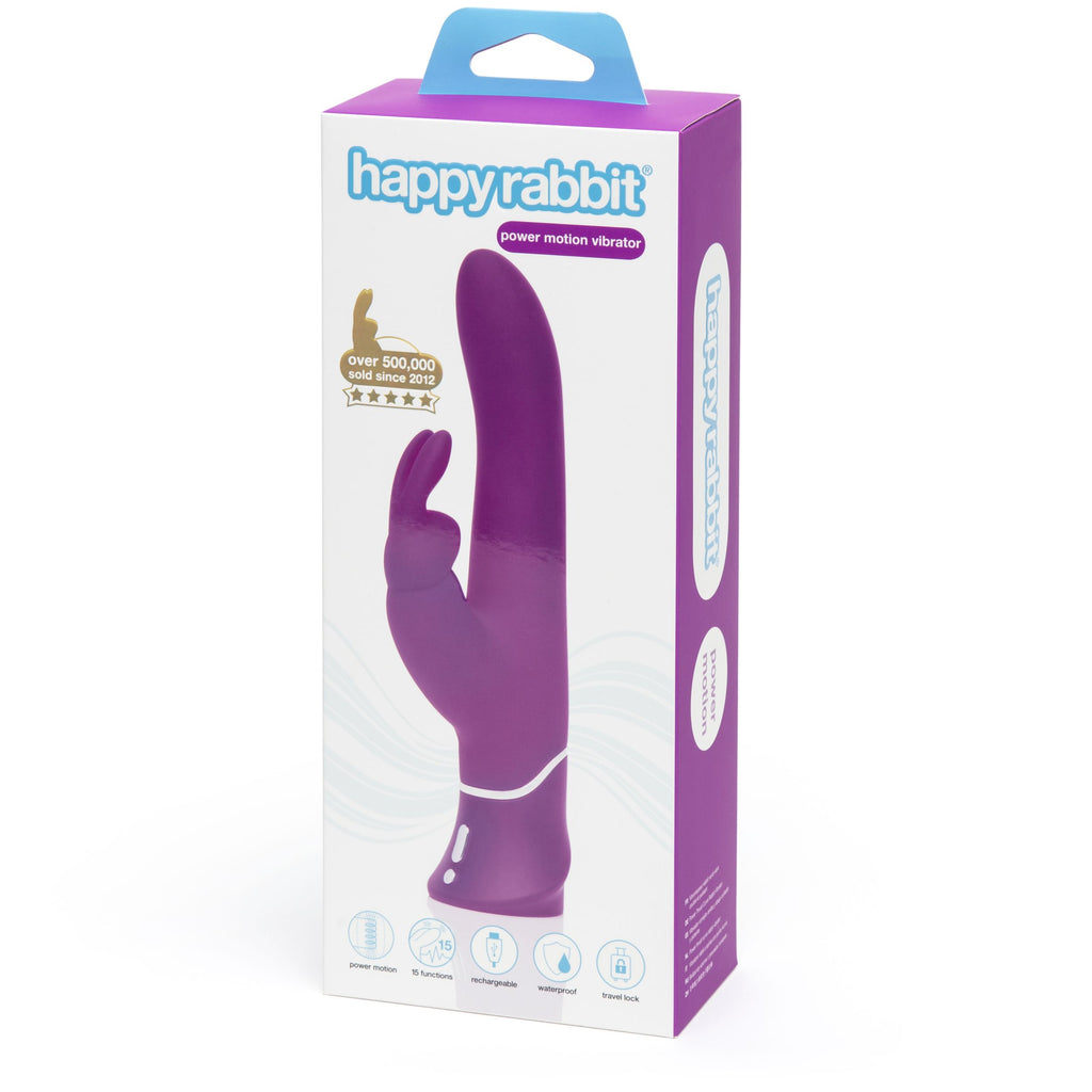 Happy Rabbit - Curve Power Motion Rabbit Vibrator - Lila