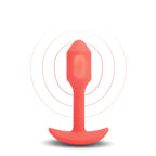 B-Vibe - Vibrating Snug Plug 1 (S) Orange