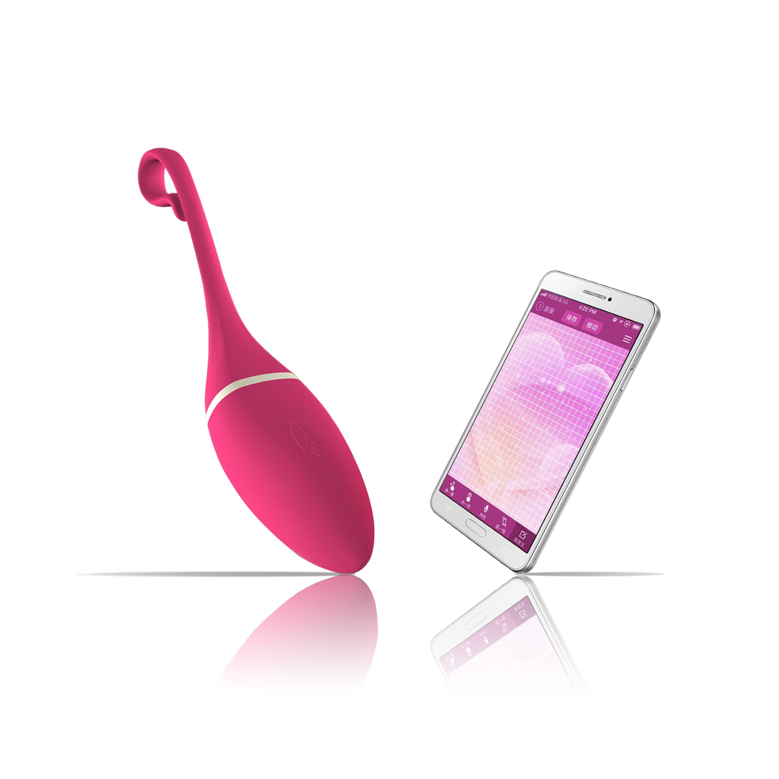 Realov - Irena I App-gesteuerter Vibrator mit Kegel-Trainer - Pink