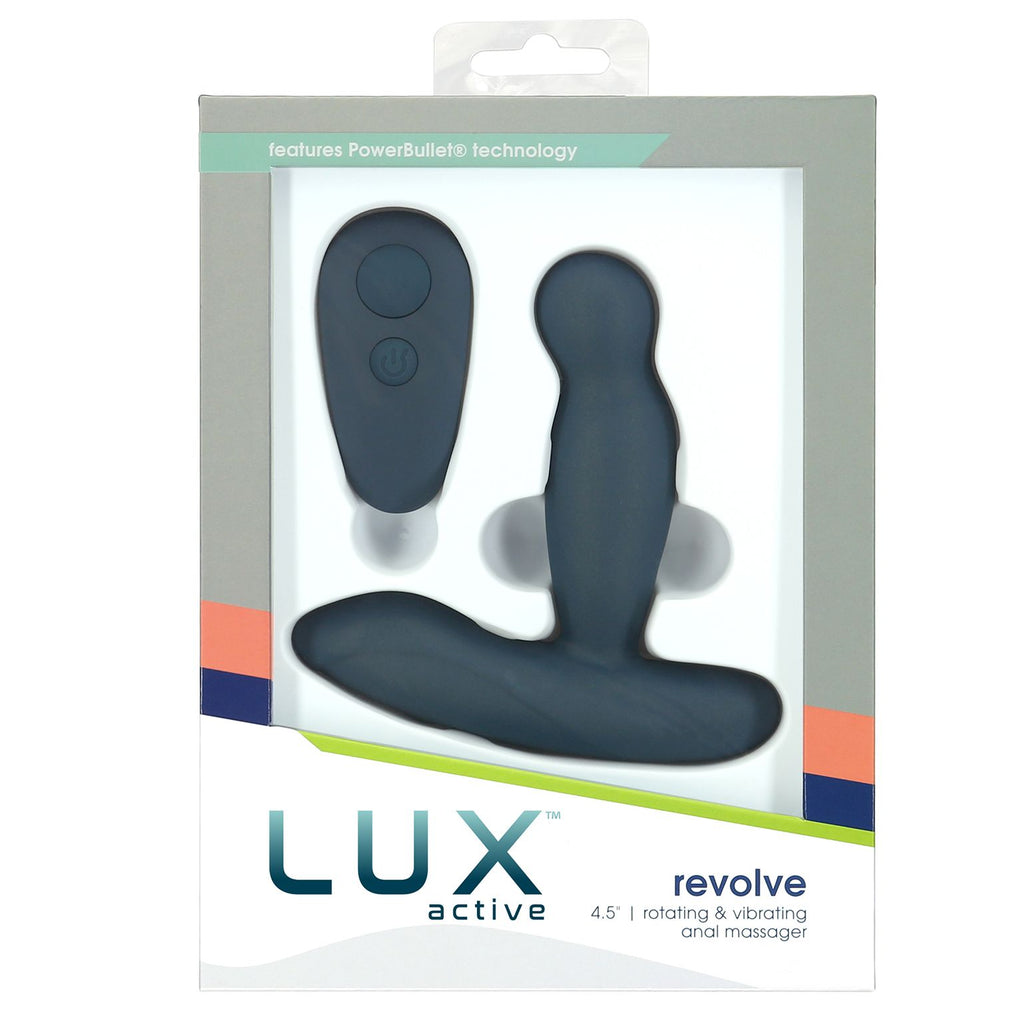 Lux Active - Revolve Rotierender Vibrierender Anal-Massager mit Fernbedienung