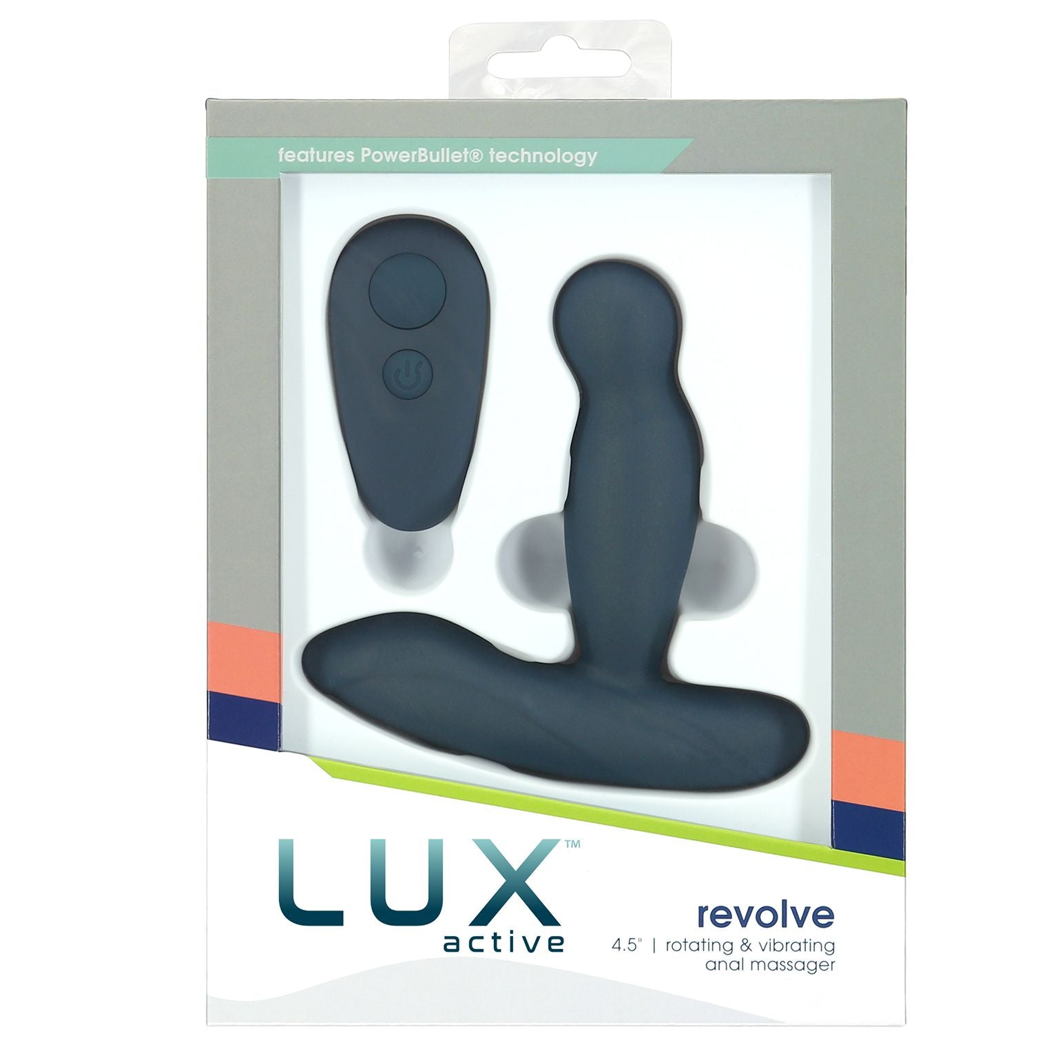 Lux Active - Revolve Rotierender Vibrierender Anal-Massager mit Fernbedienung