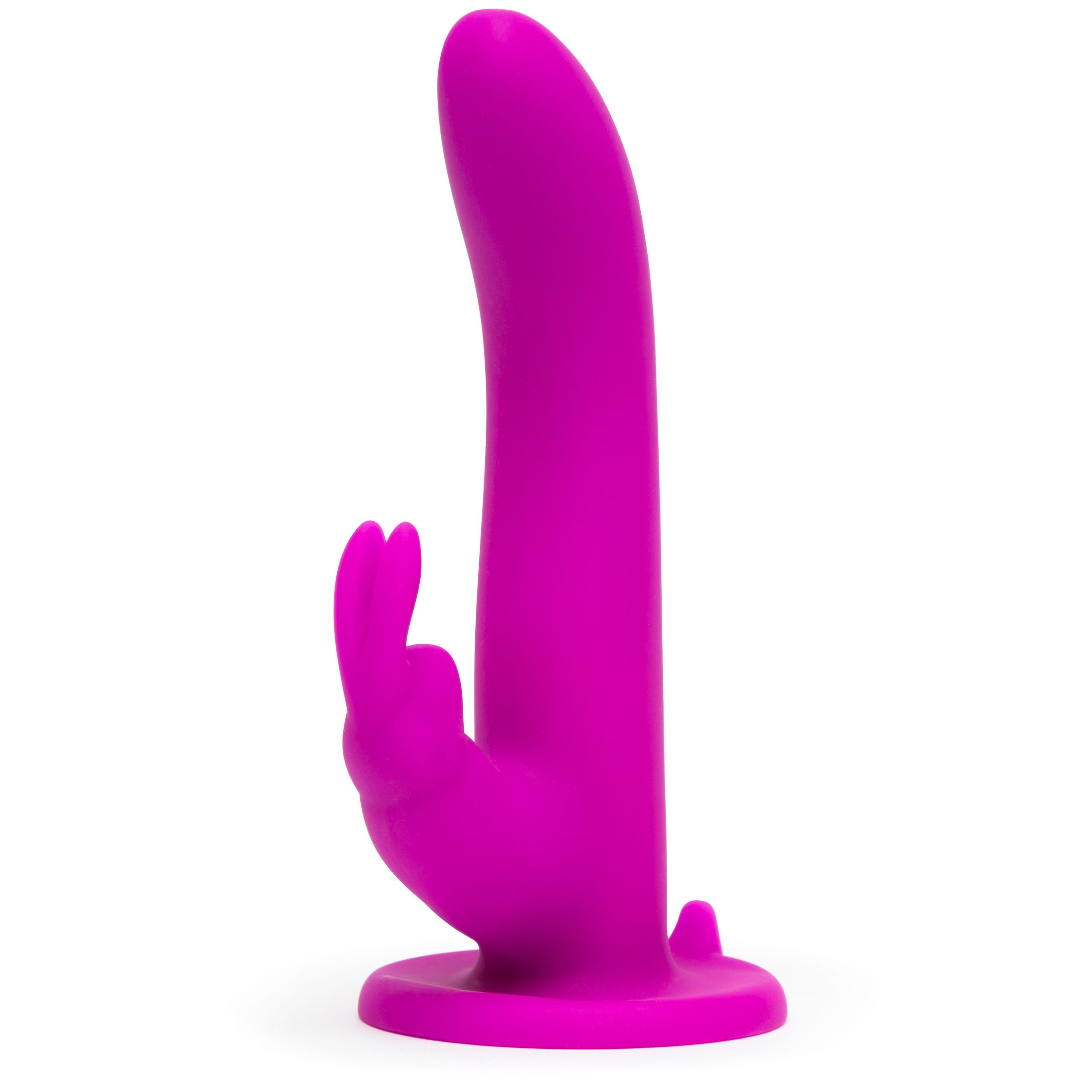 Happy Rabbit - Vibrierendes Strap-On Set - Magenta