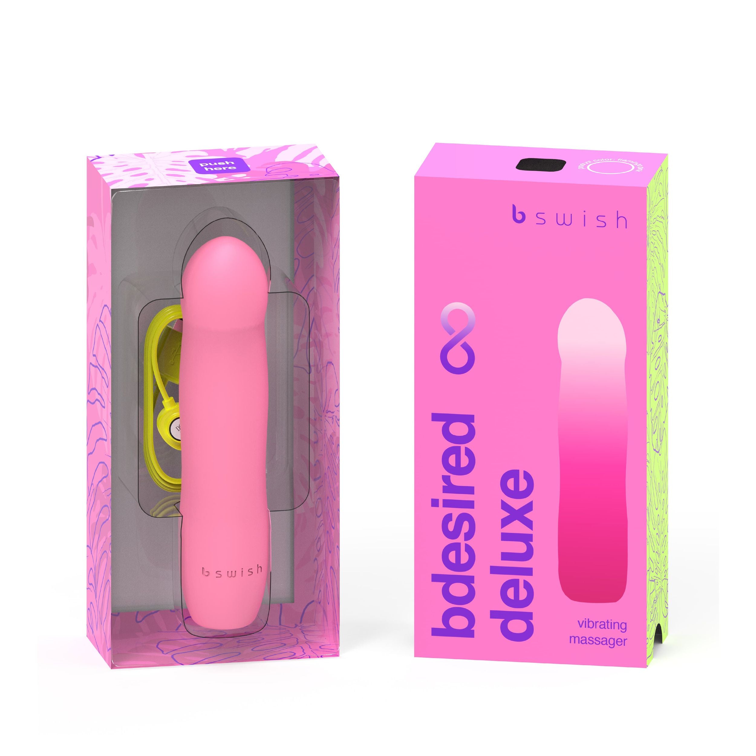 B.Swish - Bdesired Infinite Deluxe Vibrator - Silikon G-Punkt und Klitoris Stimulator