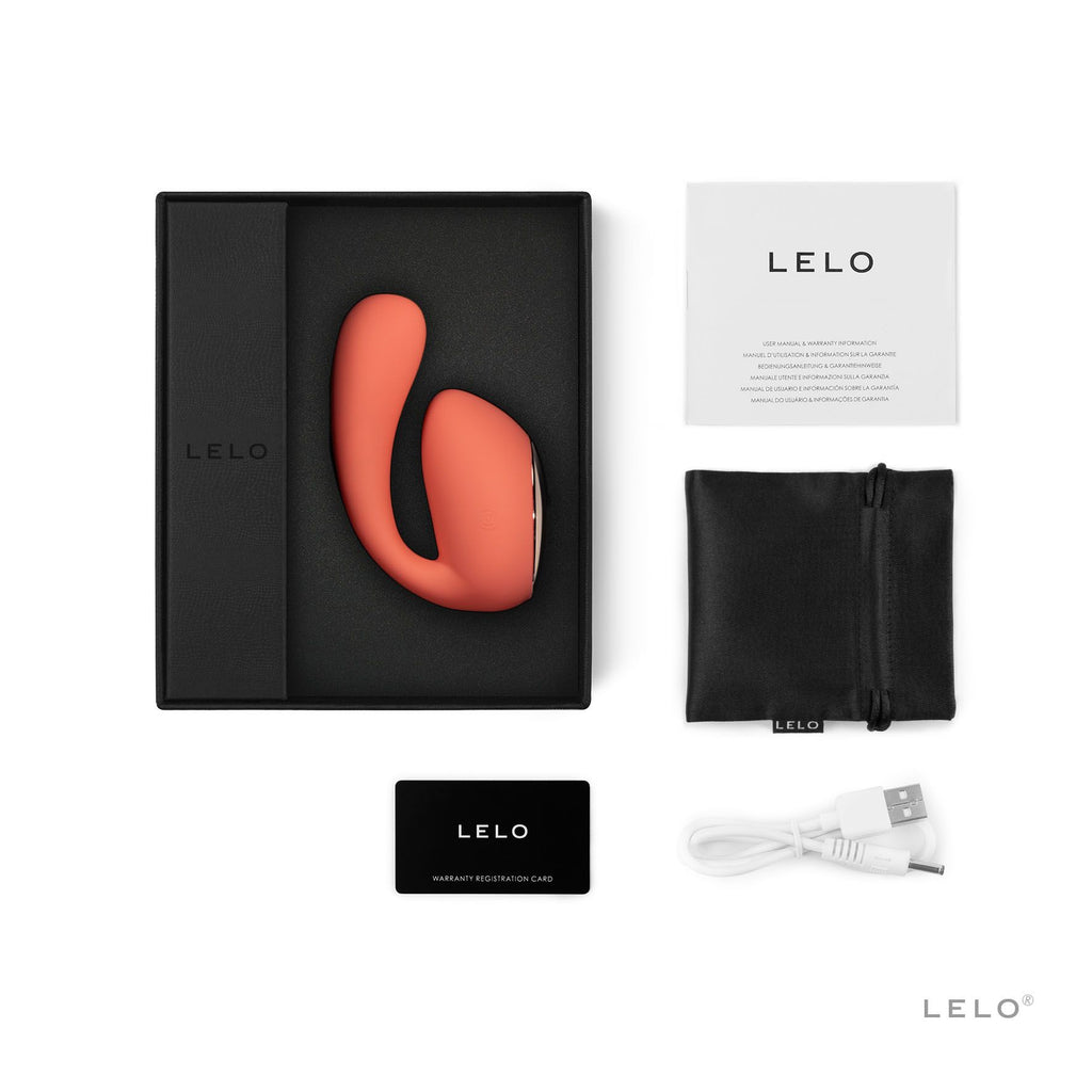 LELO - IDA Wave Dual-Stimulator mit App-Steuerung - Coral Red