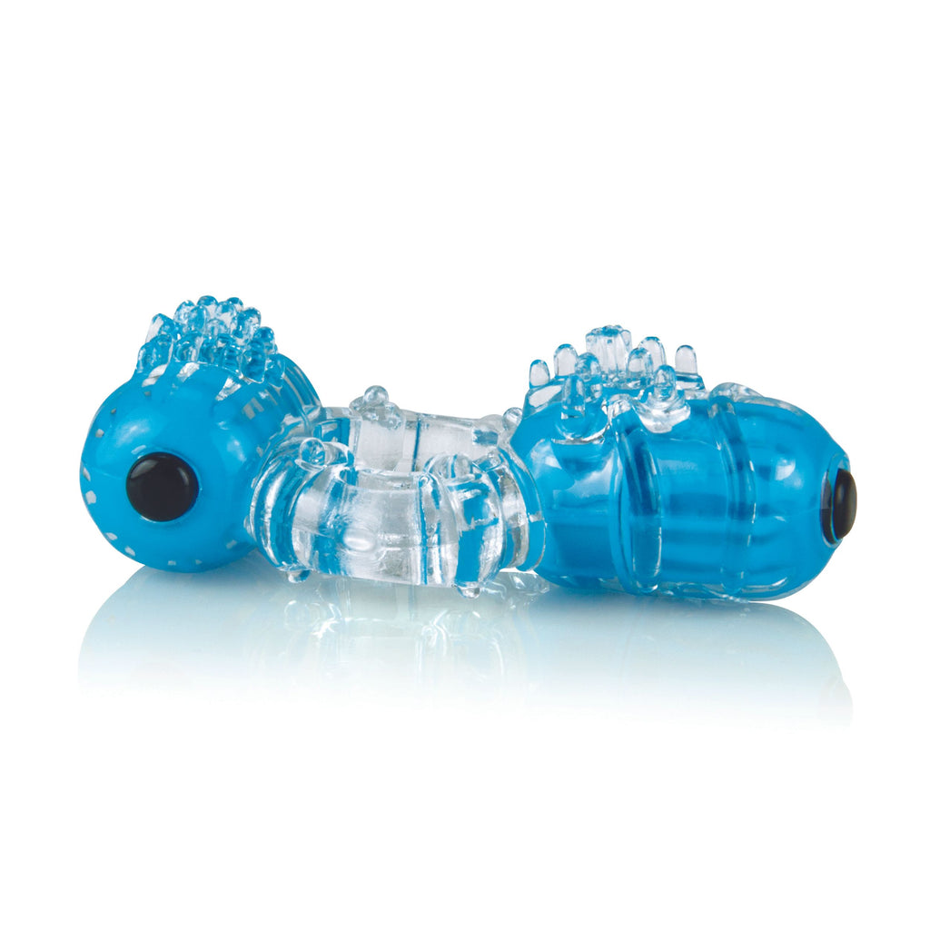 The Screaming O - Color Pop Big O2 Vibrations-Penisring - Blau