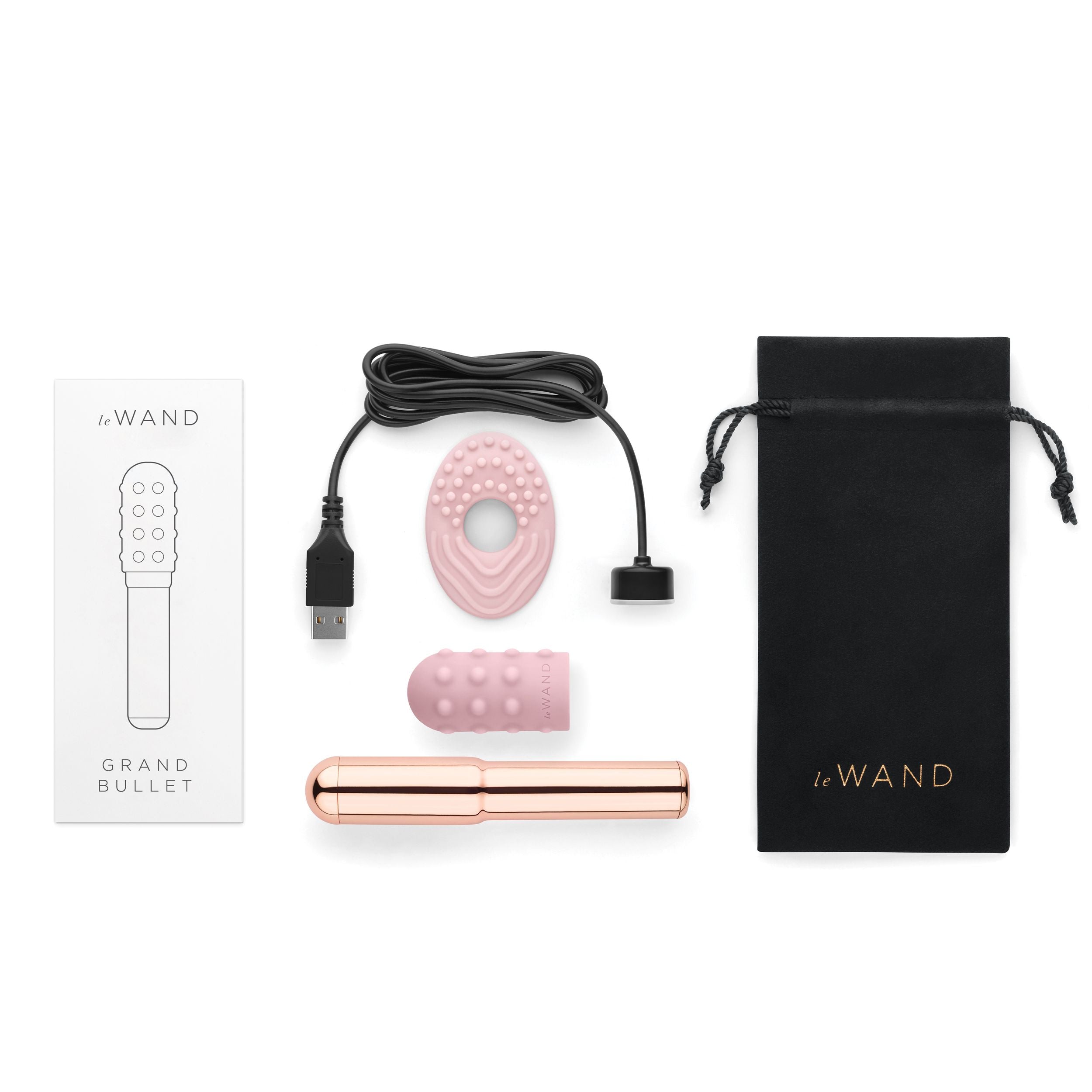 Le Wand - Grand Bullet Aufladbarer Vibrator - Rose Gold