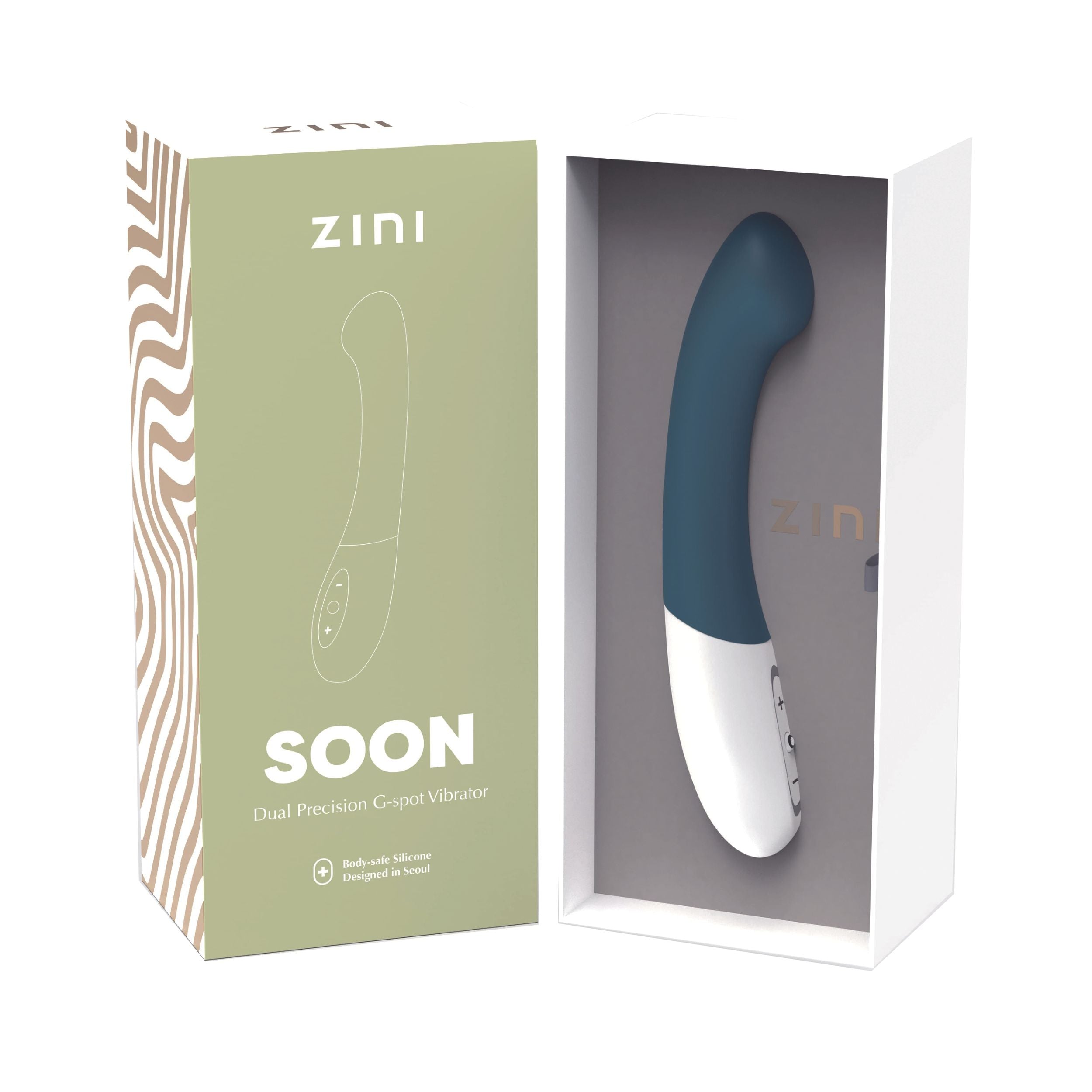 Zini - Soon Legion Blue G-Punkt-Vibrator - 5 Geschwindigkeiten und 7 Programme