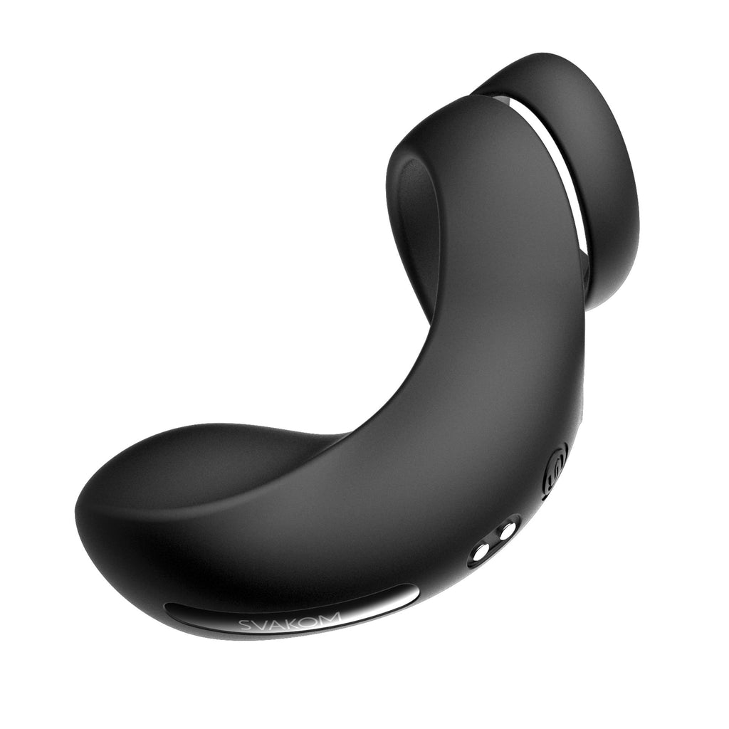 SVAKOM - Benedict Doppelt Ring Perineum Stimulator - Schwarz