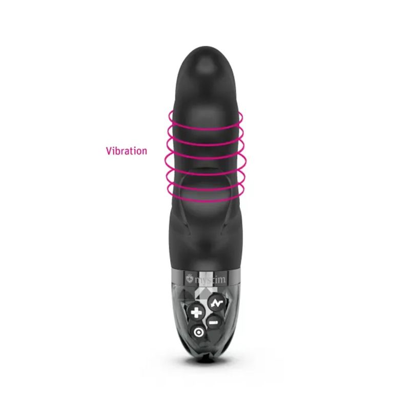 Mystim - Hop Hop Bob eStim Vibrator - Schwarz