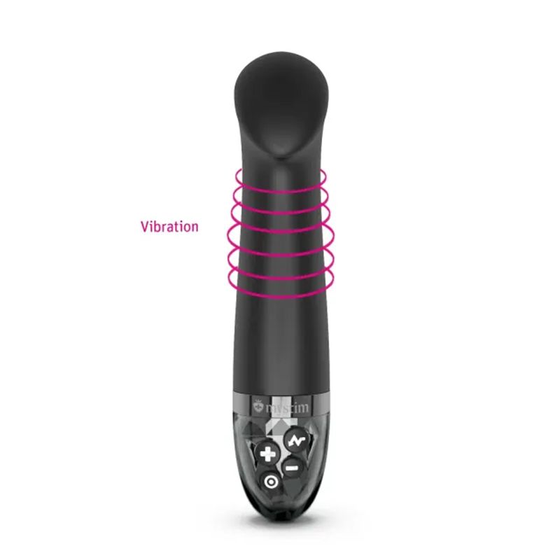 Mystim - Right On Ron eStim Vibrator - G-Punkt-Stimulation mit Vibration und Elektrostimulation